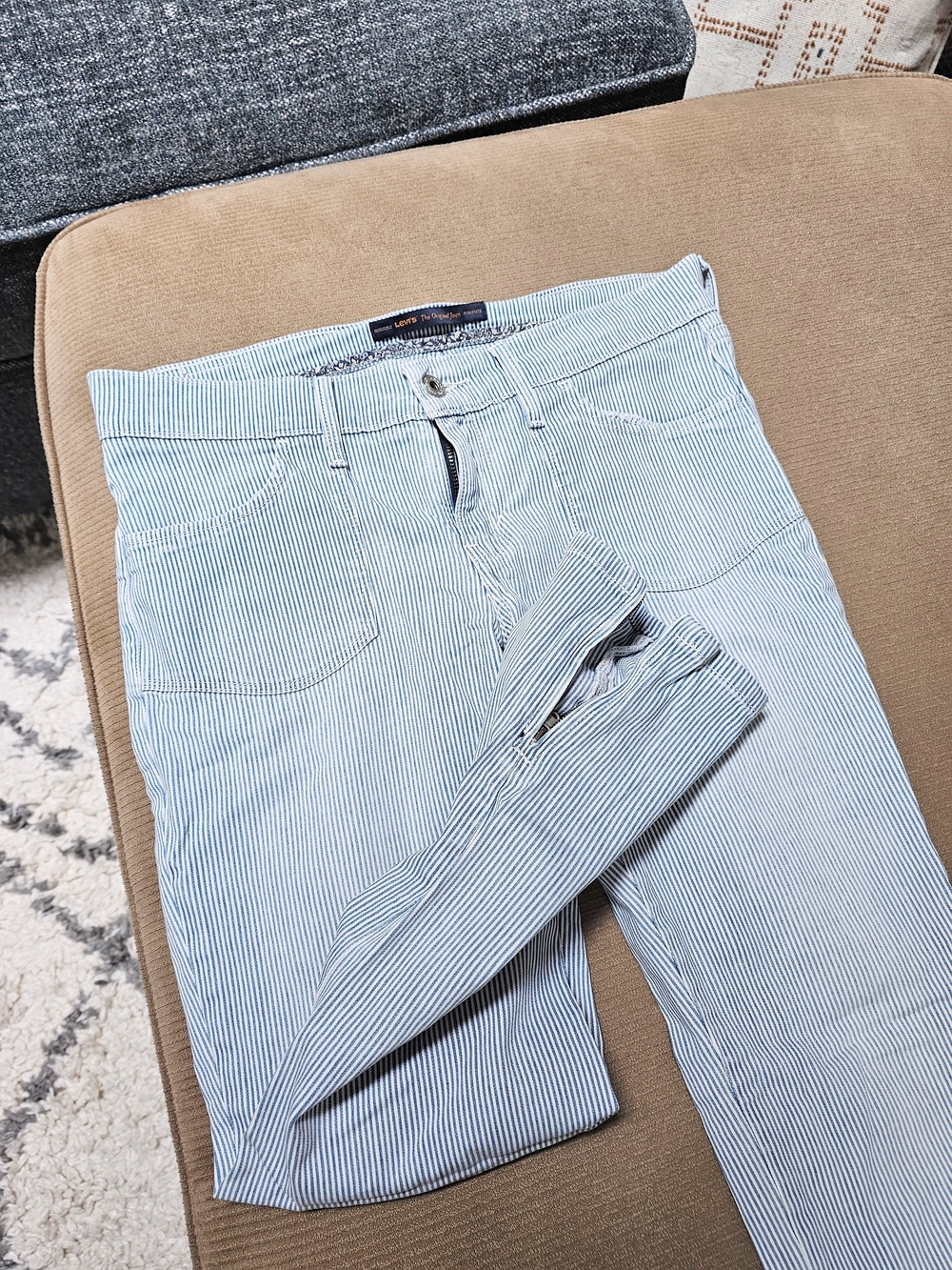 Levi's Pinstripe Jeans